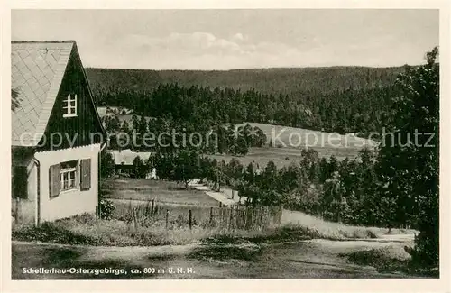 AK / Ansichtskarte Schellerhau Teilansicht Schellerhau