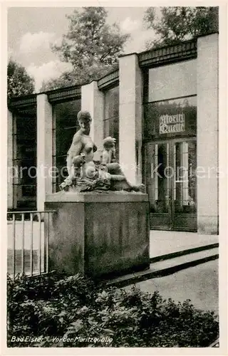 AK / Ansichtskarte Bad_Elster Vor der Moritzquelle Bad_Elster