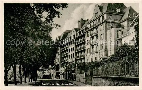 AK / Ansichtskarte Bad_Elster Karl Marx Hof Bad_Elster