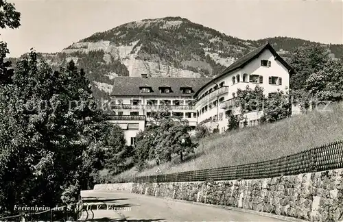 AK / Ansichtskarte Vitznau_Witznau_Vierwaldstaettersee_LU Ferienheim des SMUV 
