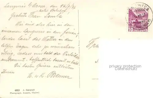 Langwies_GR Panorama Langwies GR