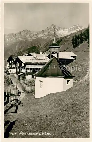 Bugnei_GR mit Crispalt und Piz Ner Kapelle 