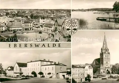 Eberswalde Panorama Hotel Kirche Bootssteg Eberswalde