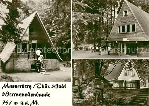 Masserberg Werraquellenbaude Werraquelle Masserberg