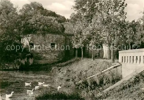 Heldrungen Krummes Tor Schwanenteich Heldrungen