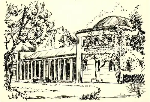 Luebbenau_Spreewald Luebbenauer Ansichten Federzeichnung Luebbenau Spreewald