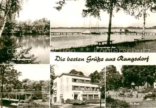 Rangsdorf Am Nymphensee Rangsdorfer See Zuelowsee Hotel Rangsdorfer Hof Im Park Rangsdorf