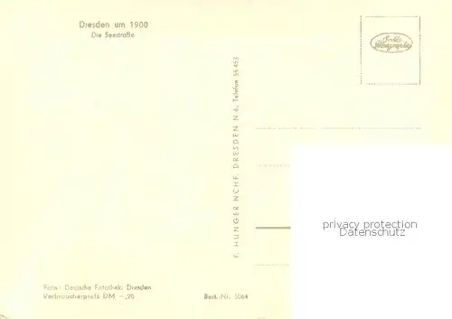 Dresden Seestrasse Dresden