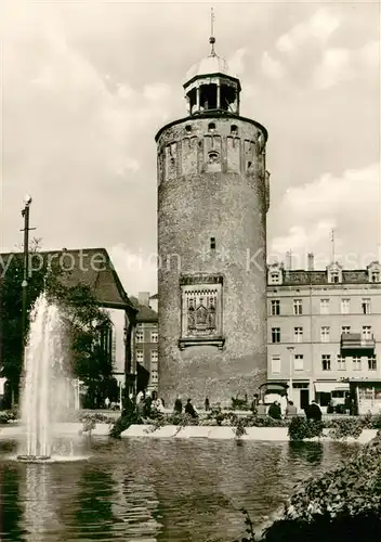 Goerlitz_Sachsen Marienplatz und Dicker Turm Goerlitz Sachsen