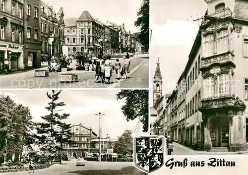 Zittau Fussgaengerzone Bautzner Strasse Bahnhof Bautzner Strasse Zittau