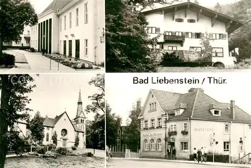 Bad_Liebenstein Kurtheater Schweizerhaus Kirche Gasthof Zur Einnahme Bad_Liebenstein