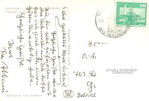 Bad_Liebenstein Kurtheater Schweizerhaus Kirche Gasthof Zur Einnahme Bad_Liebenstein