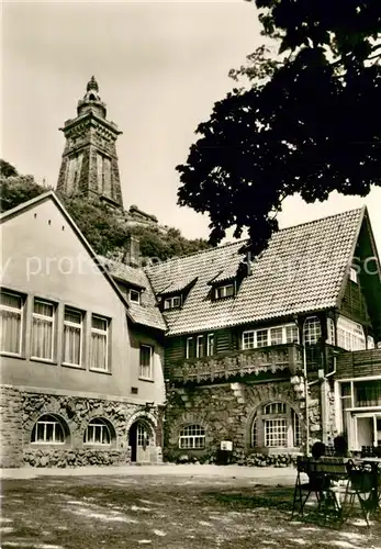 Kyffhaeuser HO Gaststaette Burghof Kyffhaeuser