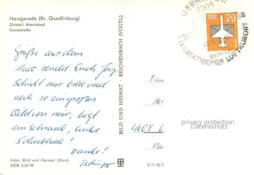 Alexisbad_Harz Kreisstrasse Alexisbad_Harz