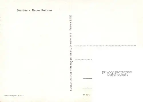 Dresden Neues Rathaus Dresden