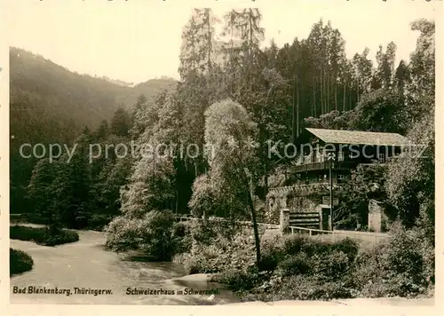 Bad_Blankenburg Schweizerhaus im Schwarzatal Bad_Blankenburg