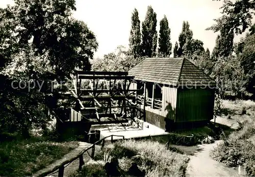 Bad_Dueben Schiffmuehle im Burggarten Bad_Dueben