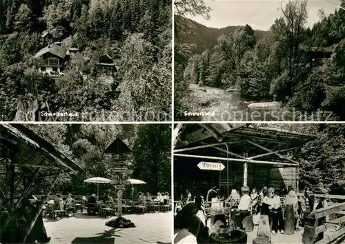 Schwarzburg_Thueringer_Wald Schweizerhaus im Schwarzatal Terrasse Schwarzburg_Thueringer