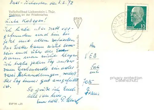 Bad_Liebenstein Klubhaus an der Friedensallee Bad_Liebenstein