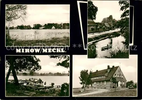 Mirow Seepartie Bootssteg Gaststaette Mirow