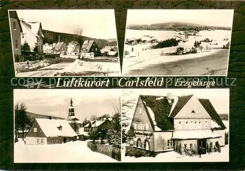 Carlsfeld_Erzgebirge Teilansichten Carlsfeld Erzgebirge