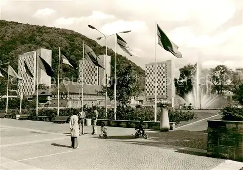 Suhl_Thueringer_Wald Ernst Thaelmann Platz Suhl_Thueringer_Wald
