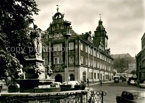 Gotha__Thueringen Rathaus Brunnen 