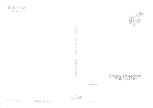 Gotha__Thueringen Rathaus Brunnen 