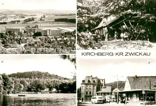 Kirchberg_Zwickau Panorama vom Borberg HOG Anton Guenther Berghaus Pohlteich und Borberg Kirchberger Strasse Kirchberg Zwickau