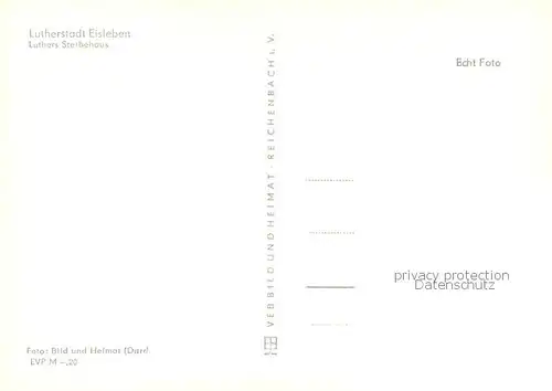 Eisleben Luthers Sterbehaus Eisleben