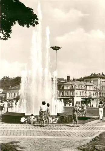 Plauen__Vogtland Springbrunnen am Otto Grotewohl Platz 