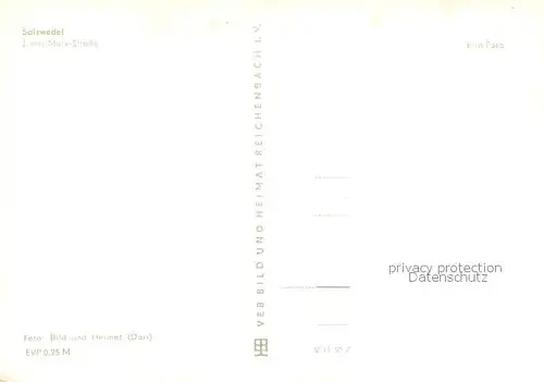 Salzwedel Jenny Marx Strasse Kirche Salzwedel