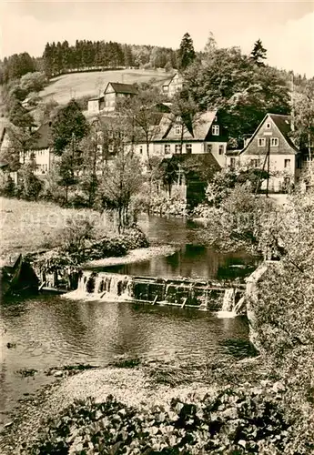 AK / Ansichtskarte Meuselbach Schwarzmuehle Schwarzmuehle Meuselbach Schwarzmuehle