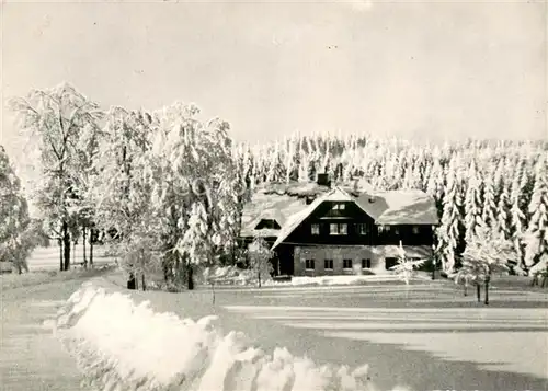 Joehstadt Berghof im Winter Joehstadt