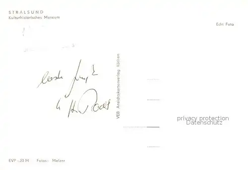 AK / Ansichtskarte Stralsund Kulturhistorisches Museum 