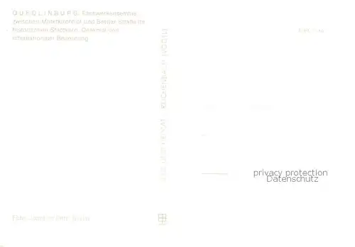 Quedlinburg Fachwerkensemble Quedlinburg