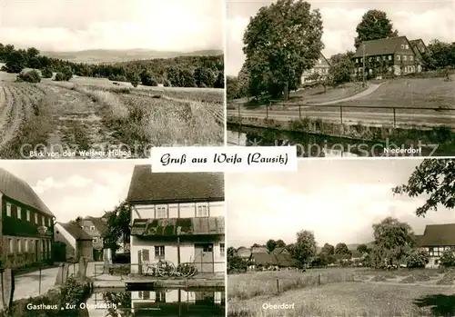 Lausitz Welfner Hoehen Niederdorf Gasthaus Zur Oberlausitz Oberdorf Lausitz