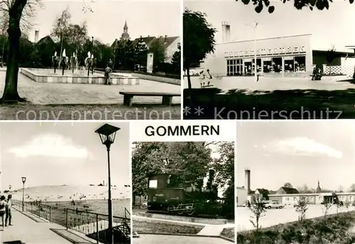 Gommern Springbrunnen Industrie Vst Badekulk Kleinbahn Lokomotive Bj 1920 Sauna Gommern