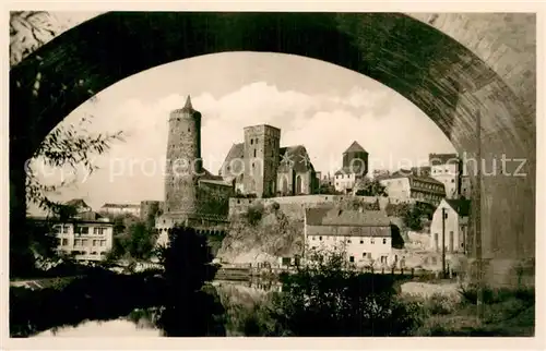 Bautzen Blick zur alten Wasserkunst Bautzen