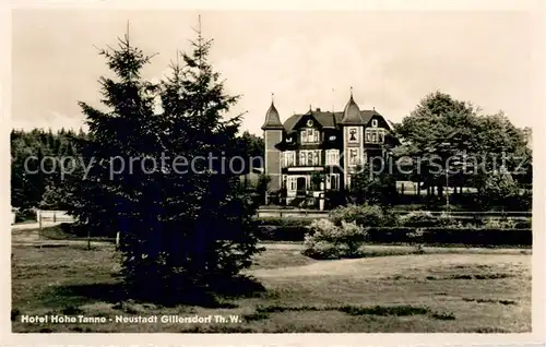 Gillersdorf Hotel Hohe Tanne Gillersdorf