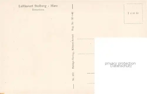 Stolberg_Harz Ritterturm Stolberg Harz