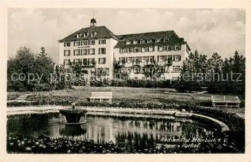 Bad_Brambach Radiumbad Kurhof Bad_Brambach