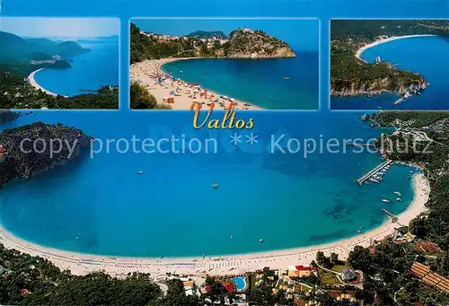 Parga Valtos Fliegeraufnahmen Parga