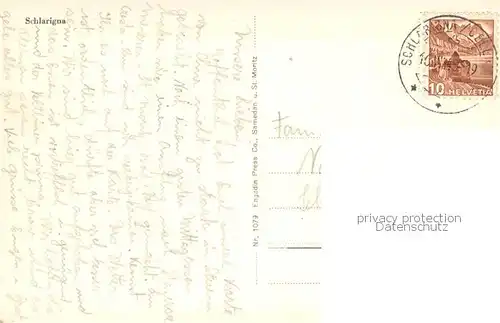 AK / Ansichtskarte Schlarigna_GR Panorama 