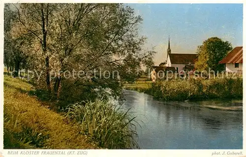 AK / Ansichtskarte Zug__ZG Kloster Frauental 