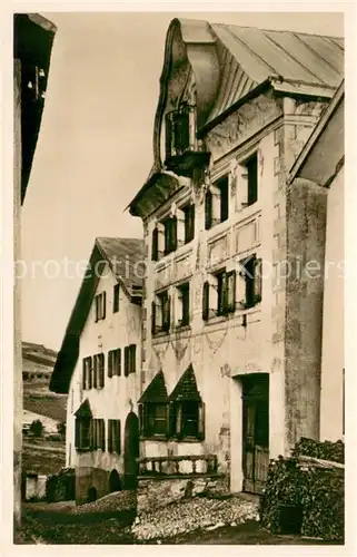 AK / Ansichtskarte Sent_GR Chasa veglia 