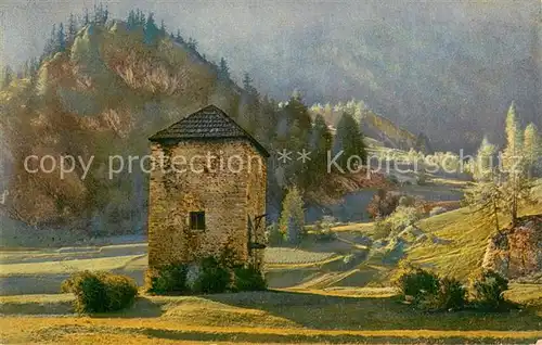 AK / Ansichtskarte Sues_GR Alter Turm 