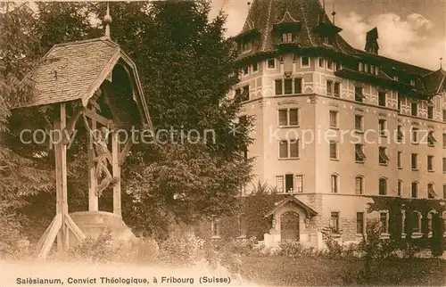 AK / Ansichtskarte Fribourg_FR Salesianum Convict Theologique Fribourg FR