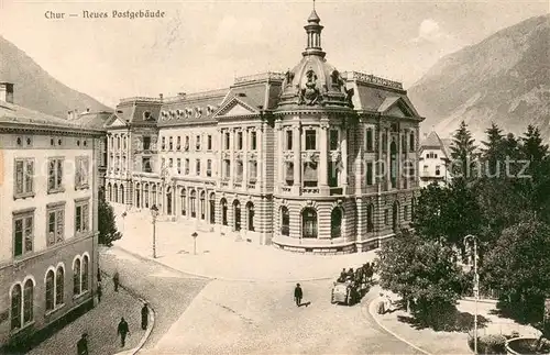 AK / Ansichtskarte Chur_GR Neues Postgebaeude Chur_GR