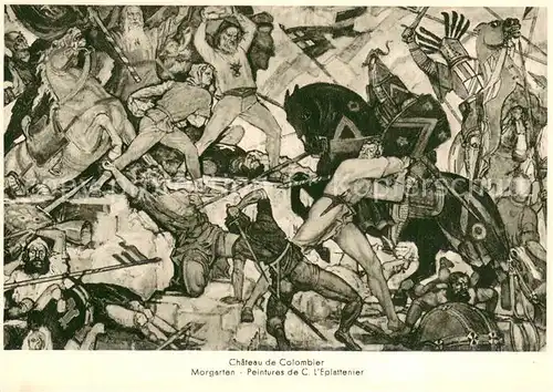 AK / Ansichtskarte Colombier__NE Chateau de Colombier Morgarten 